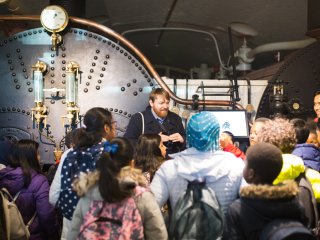 school tour engine rooms